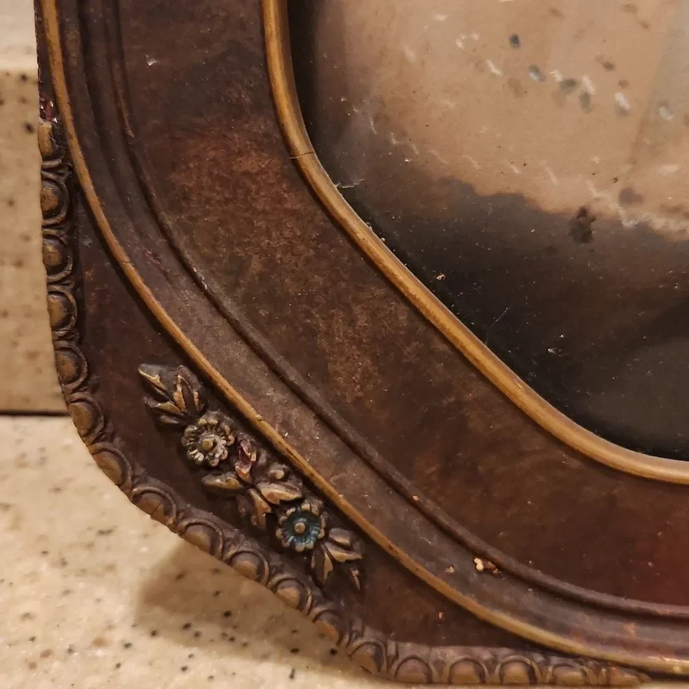 Vintage Framed Portrait of Child